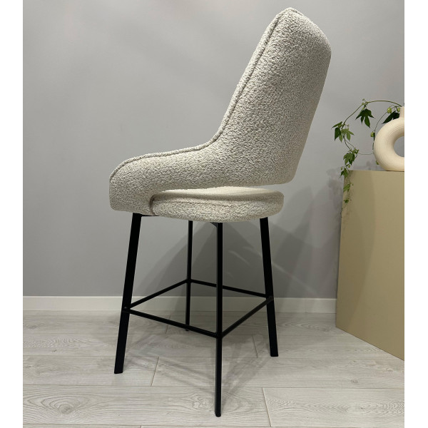 Напівбарний стілець Impulse Plus Sophie Молочний-5