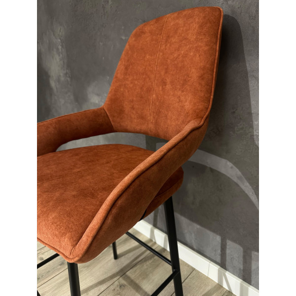 Полубарный стул Impulse Plus Sophie Оранжевый-4