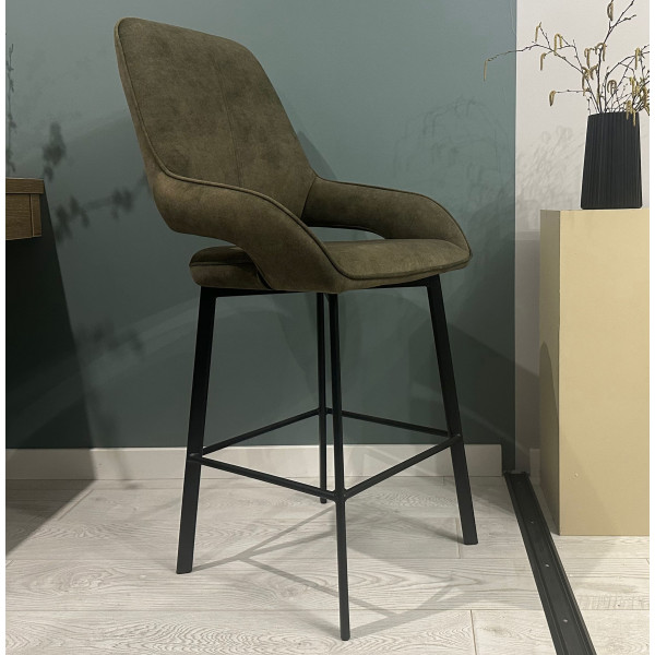 Напівбарний стілець Impulse Plus Sophie Темно-зелений-0