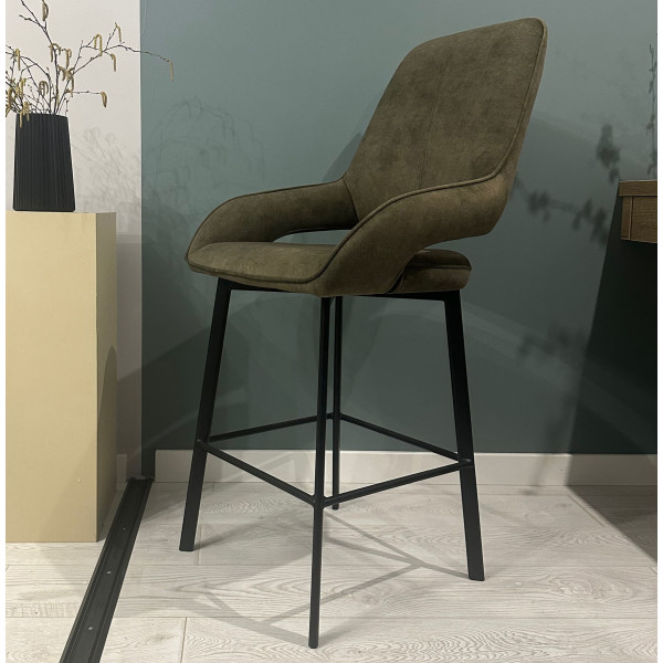 Напівбарний стілець Impulse Plus Sophie Темно-зелений-2