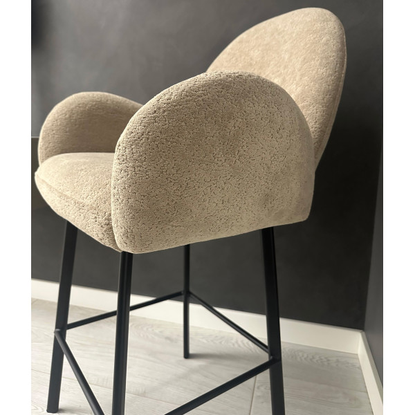 Полубарный стул Impulse Plus Sunset arm Бежевый-11