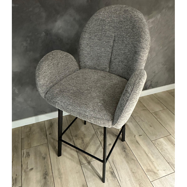 Полубарный стул Impulse Sunset arm Серый-5