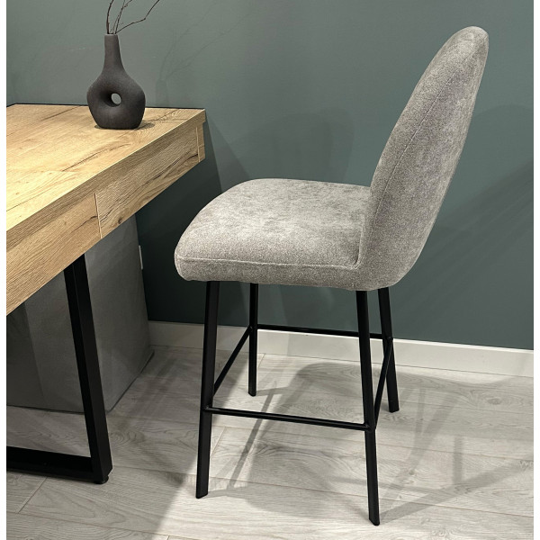 Барний стілець Impulse Plus SunSet Сірий Hevia-4