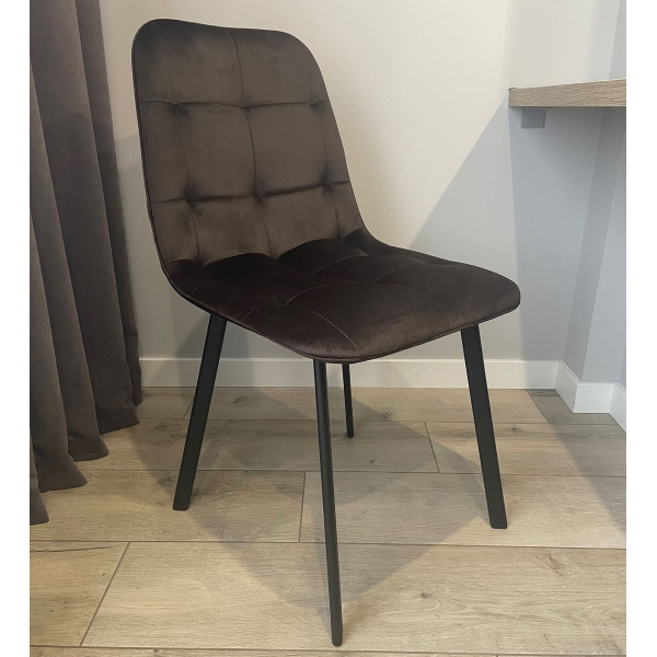 Стілець Impulse Hiko Коричневий Велюр-0