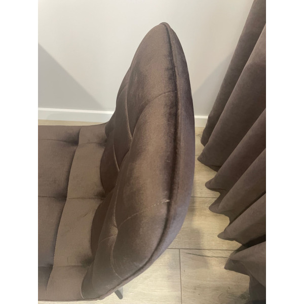 Стілець Impulse Hiko Коричневий Велюр-8