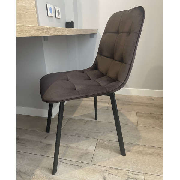 Стілець Impulse Hiko Коричневий Велюр-1