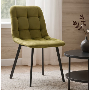 Стул Impulse Hiko Оливковый Велюр