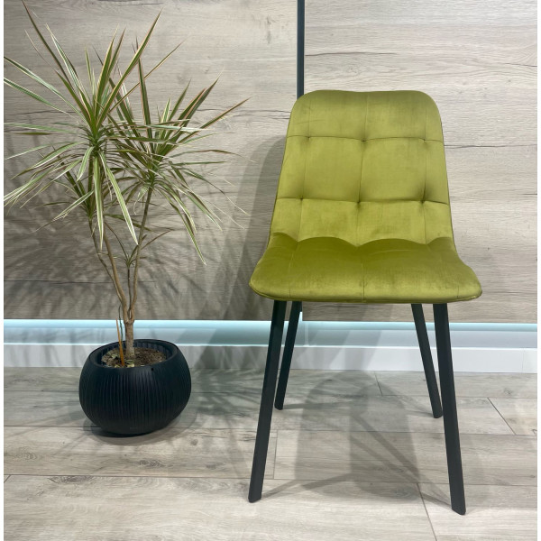 Стілець Impulse Hiko Оливковий Велюр-4