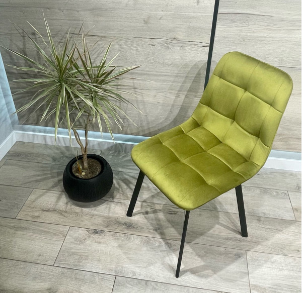 Стілець Impulse Hiko Оливковий Велюр-9