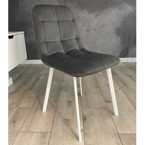 Стілець Impulse Hiko Сірий Велюр