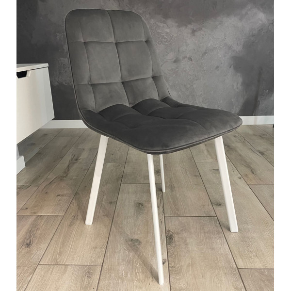 Стілець Impulse Hiko Сірий Велюр-0