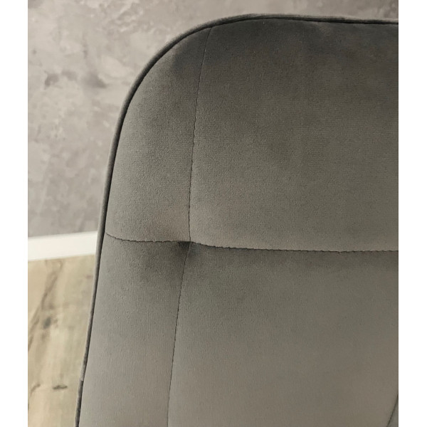 Стілець Impulse Hiko Сірий Велюр-9