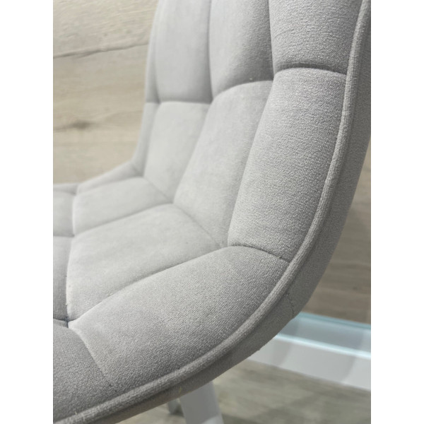 Стілець Impulse Hiko Світло-сірий Велюр-8