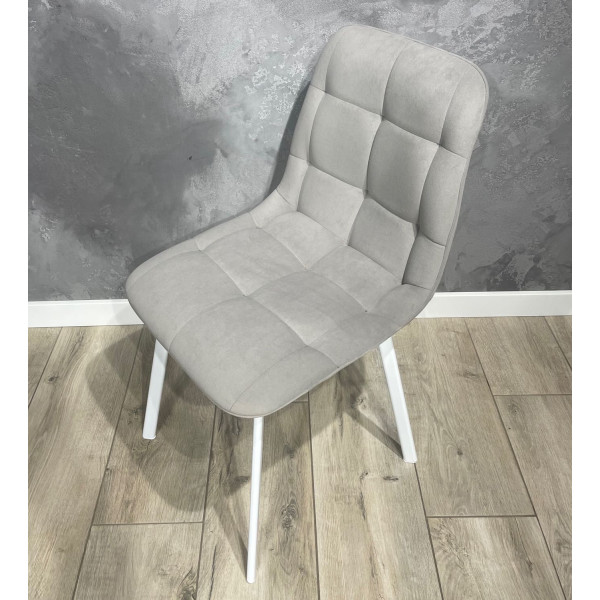 Стілець Impulse Hiko Світло-сірий Велюр-2