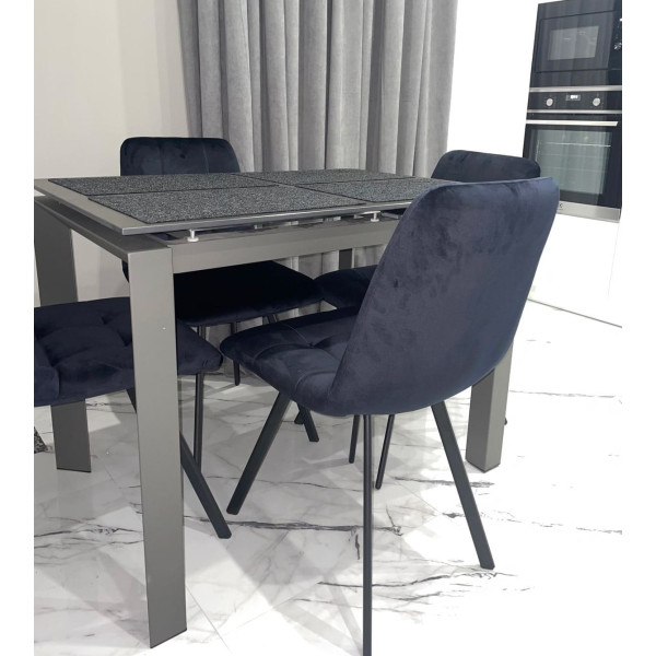 Стілець Impulse Joy Чорний Велюр-5