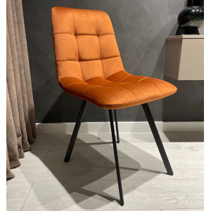 Стілець Impulse Joy Мідний Велюр