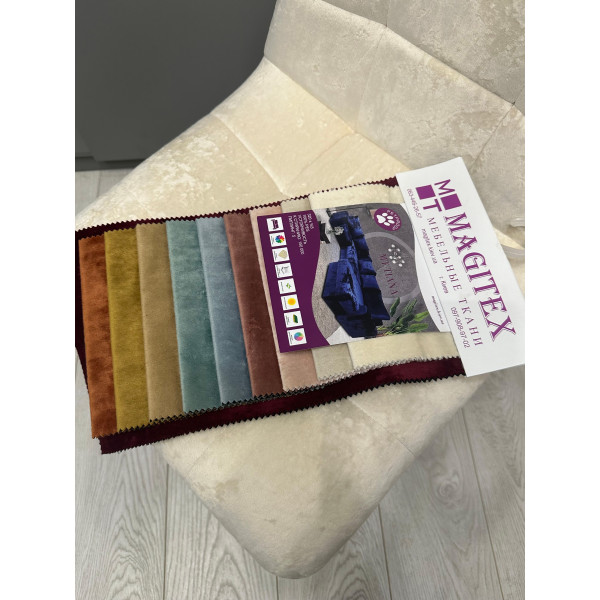 Стілець Impulse Joy Молочний Велюр-7