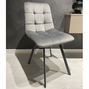 Стілець Impulse Joy Світло-сірий Велюр