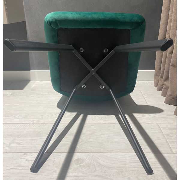 Стілець Impulse Joy Зелений Велюр-16