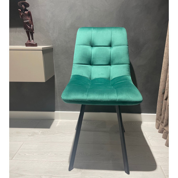 Стілець Impulse Joy Зелений Велюр-6