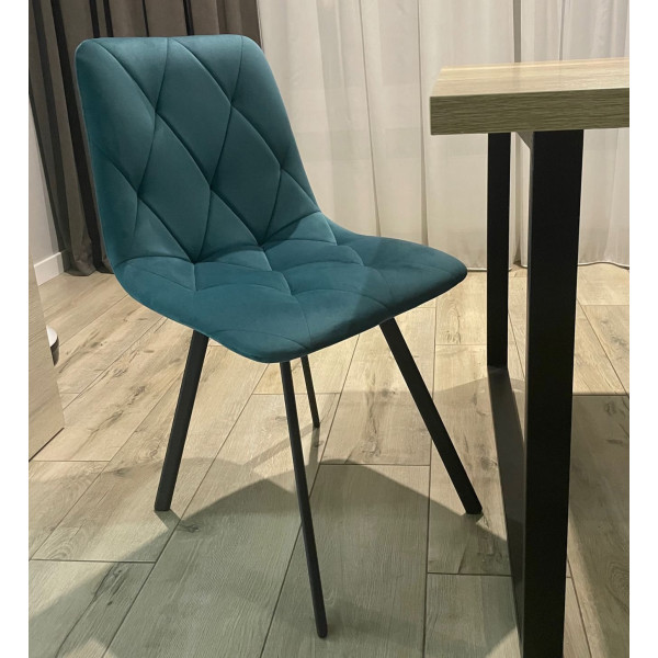 Стул Impulse Kruz Бирюзовый Велюр-1