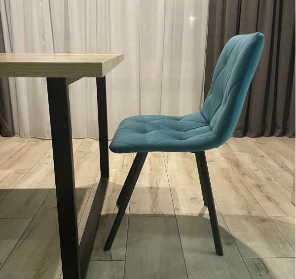 Стул Impulse Kruz Бирюзовый Велюр-4