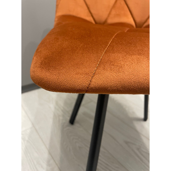 Стілець Impulse Kruz Мідний Велюр-5