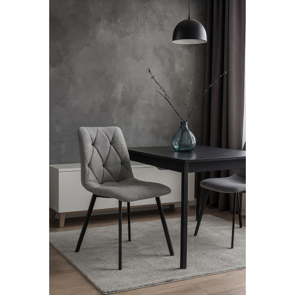 Стілець Impulse Kruz Сірий Тканина-1