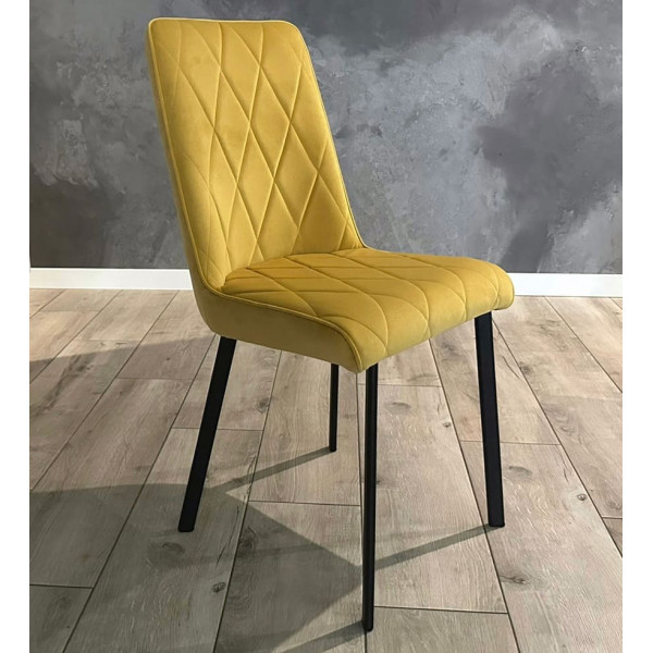 Стілець Impulse Marley Жовтий Велюр-0