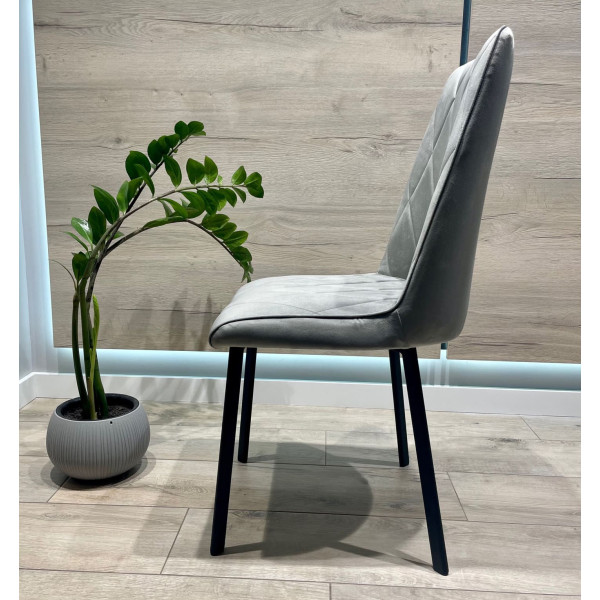 Стул Impulse Marley Серый Велюр-3