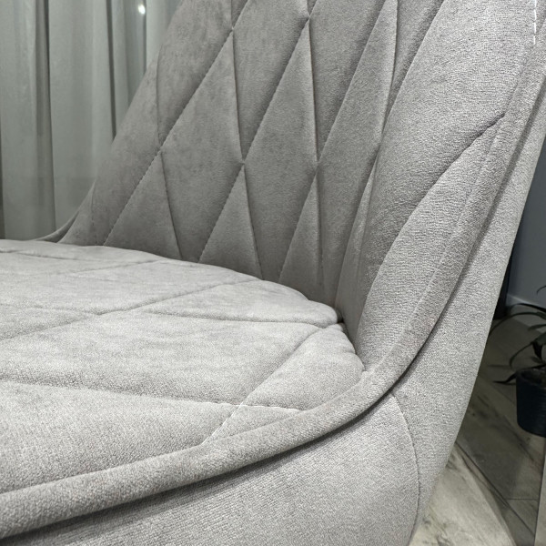 Стілець Impulse Marley Сіро-коричневий Велюр-5