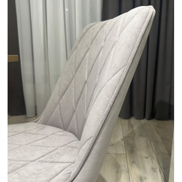 Стілець Impulse Marley Сіро-коричневий Велюр-4