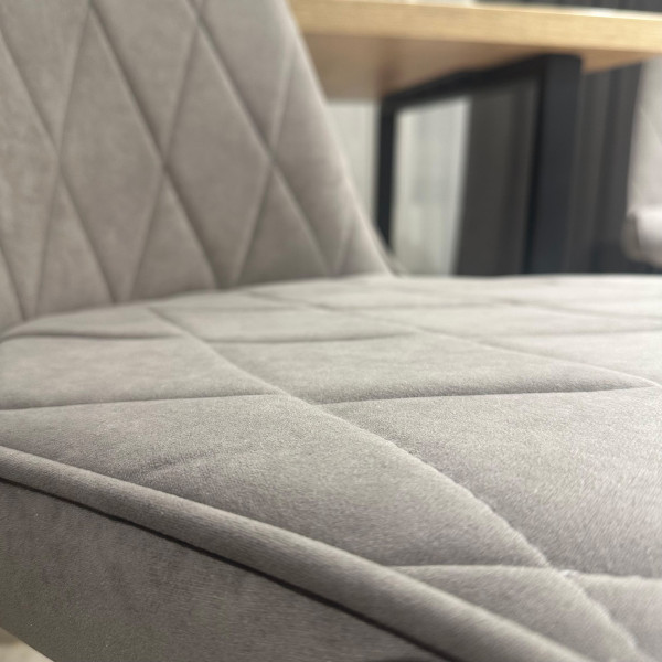 Стілець Impulse Marley Сіро-коричневий Велюр-6