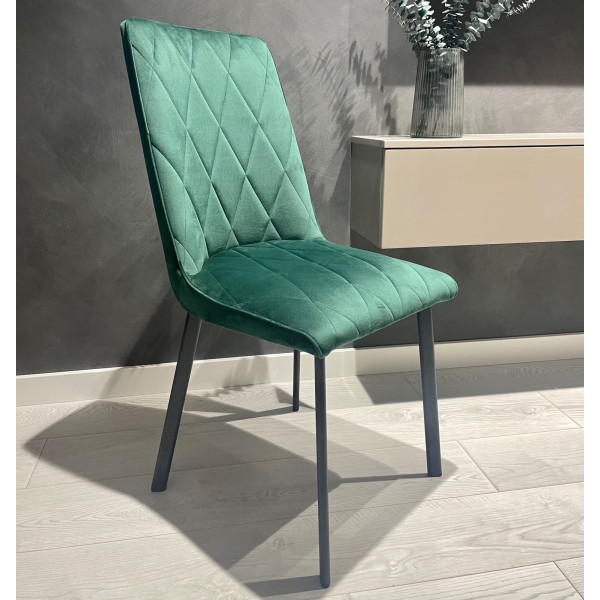 Стілець Impulse Marley Зелений Велюр-0