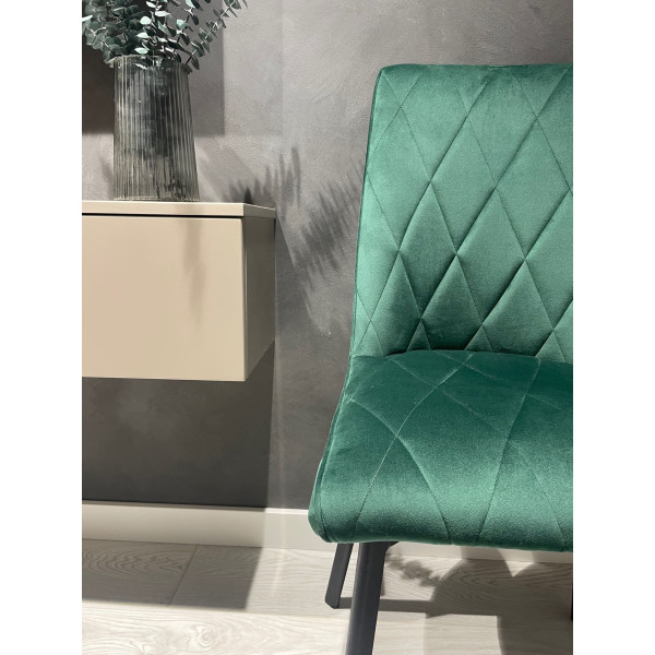 Стілець Impulse Marley Зелений Велюр-5