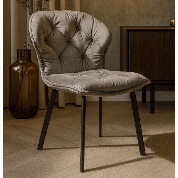 Стул Impulse Marsel Бежевый Велюр-0