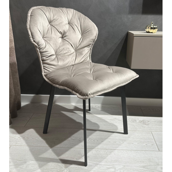 Стул Impulse Marsel Бежевый Велюр-2