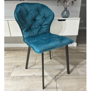 Стул Impulse Marsel Синий Велюр