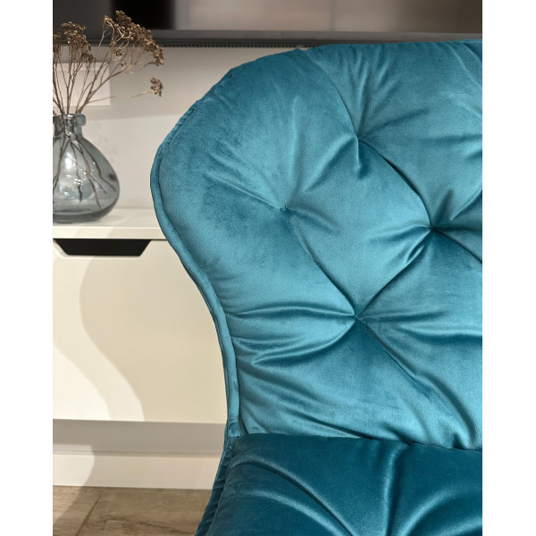 Стілець Impulse Marsel Синій Велюр-6