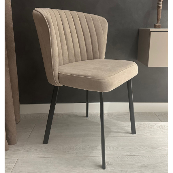 Стілець Impulse Opra Бежевий Велюр-0