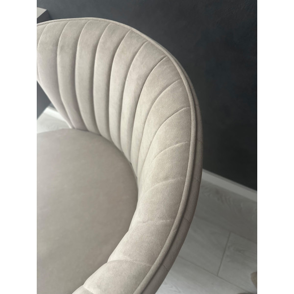 Стілець Impulse Opra Бежевий Велюр-8