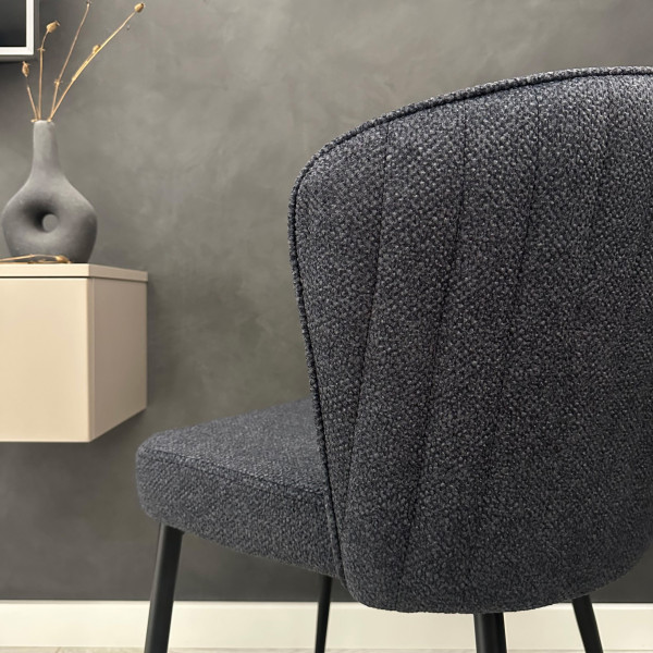 Стілець Impulse Opra Чорний Тканина-10