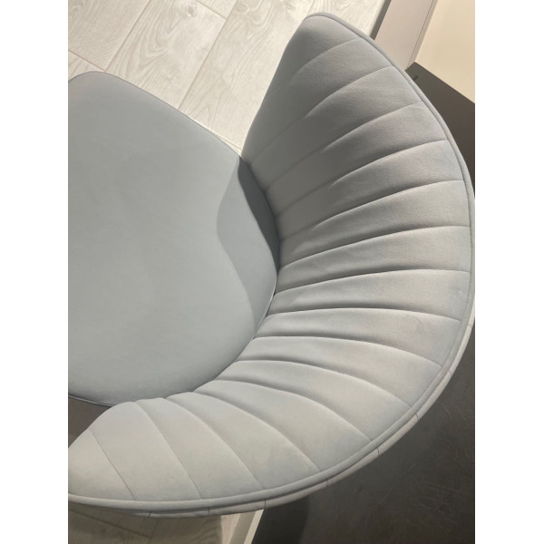 Стілець Impulse Opra Сірий Велюр-4