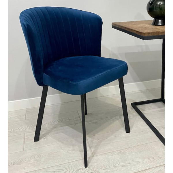 Стілець Impulse Opra Синій Велюр-0