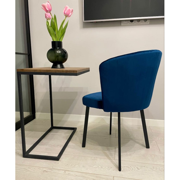 Стілець Impulse Opra Синій Велюр-6