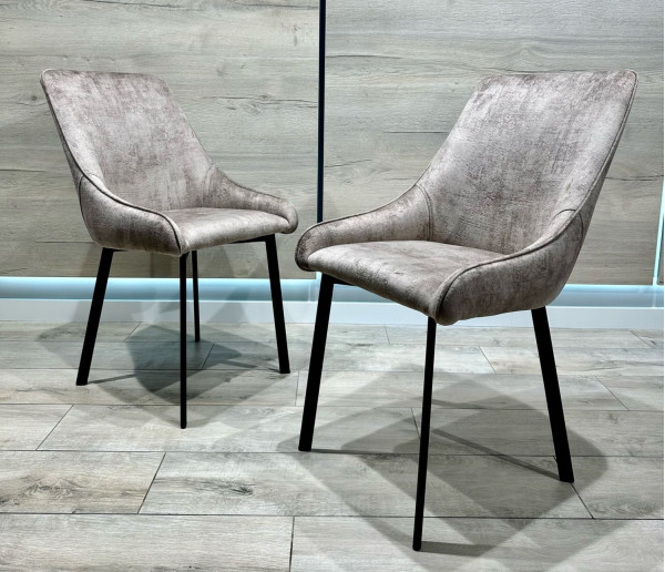 Стілець Impulse Sierra Бежевий Велюр-1