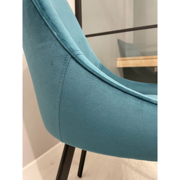 Стул Impulse Sierra Бирюзовый Велюр-7