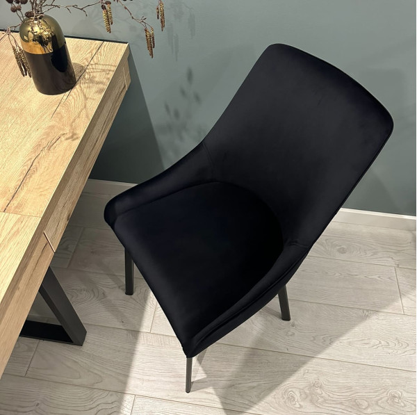 Стілець Impulse Sierra Чорний Велюр-4