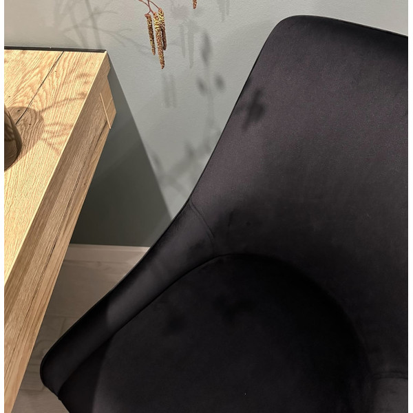 Стілець Impulse Sierra Чорний Велюр-6