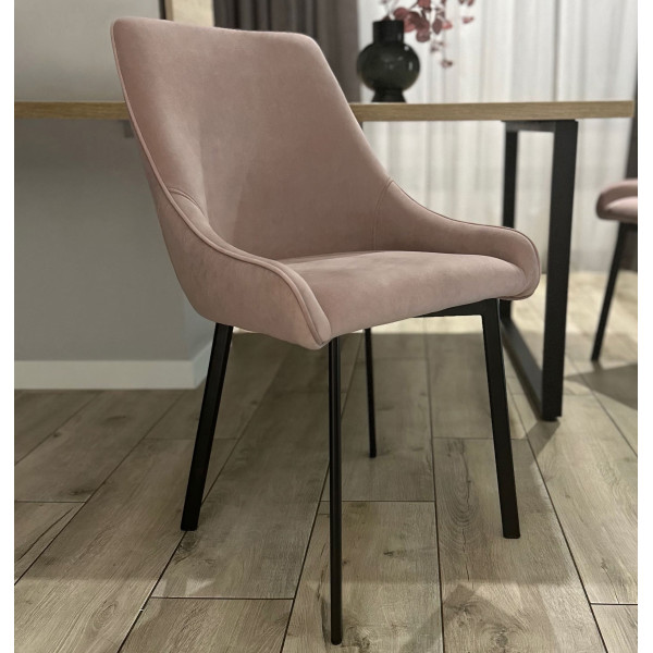 Стілець Impulse Sierra Рожевий Велюр-0